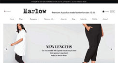 Desktop Screenshot of harlowstore.com